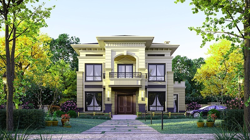 炉霍中式合院住宅，开放庭院与邻里乡亲更亲近